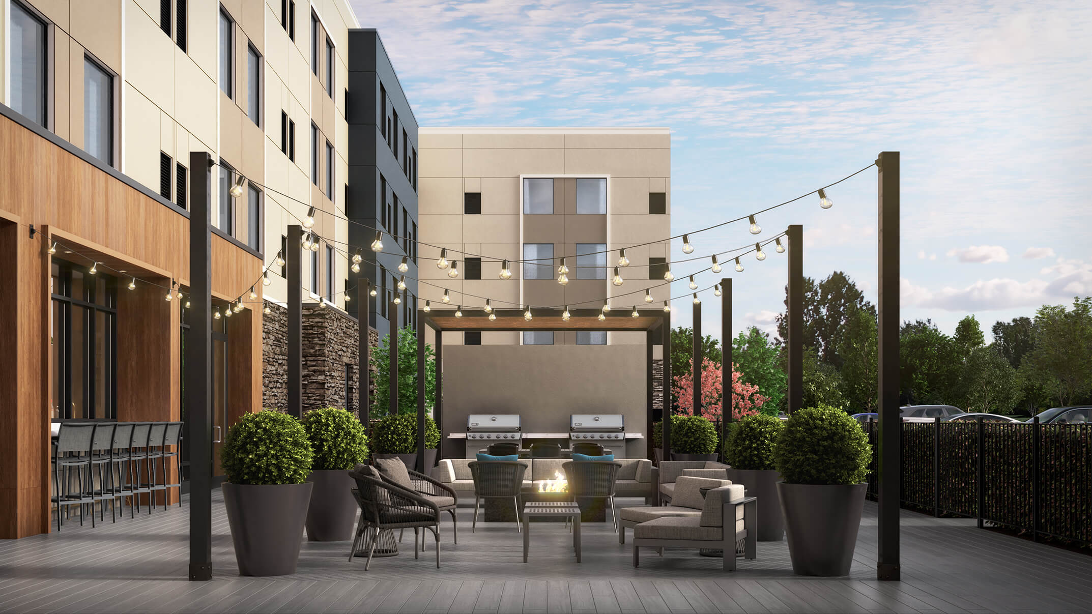 Outdoor living space